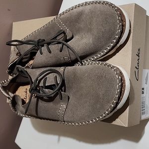 Clark's suede size 7.5 men's Dakin walk shoe